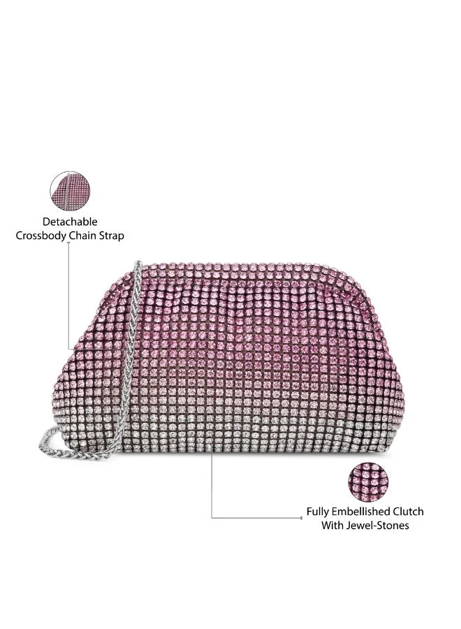 Lavie  Luxe Women's Frame sling(Pink Ombre) for Women | Best Price UAE